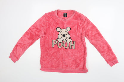 Love To Lounge Womens Pink   Top Pyjama Top Size 12  - Winnie the Pooh
