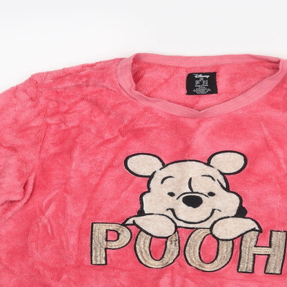 Love To Lounge Womens Pink   Top Pyjama Top Size 12  - Winnie the Pooh