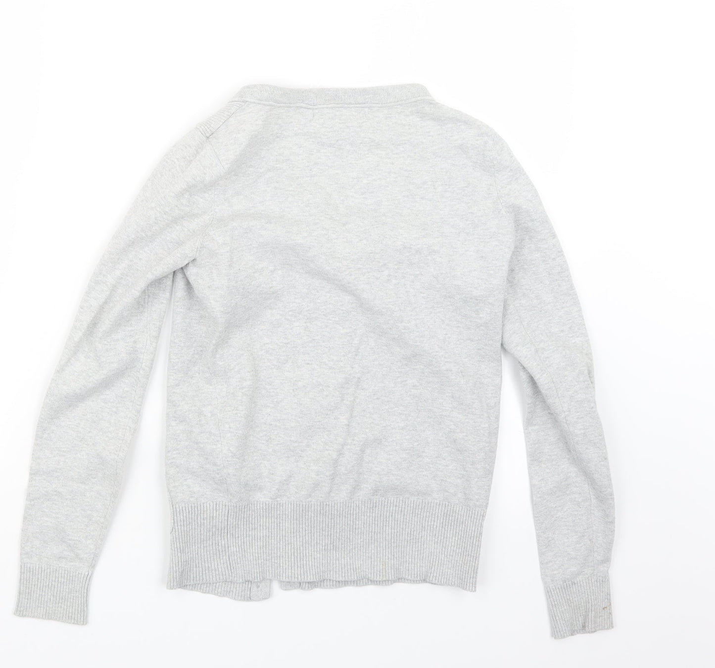 XSIDE Womens Grey  Knit Cardigan Jumper Size S