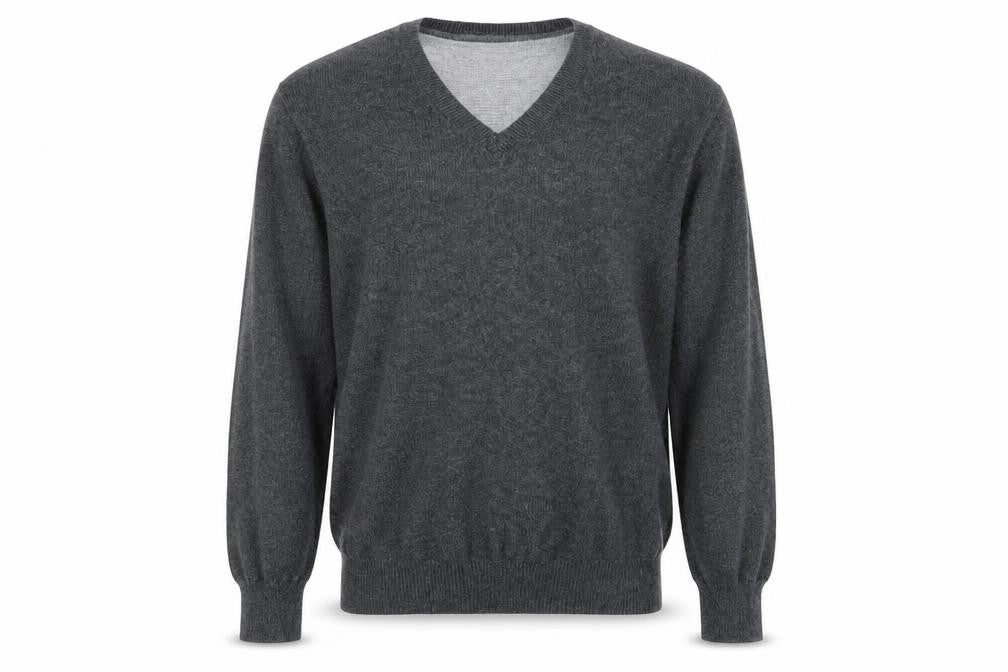 Mens UK Size S Marks and Spencer Grey Pullover Jumper