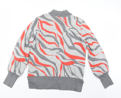 Womens UK Size M Preworn Grey Pullover Jumper