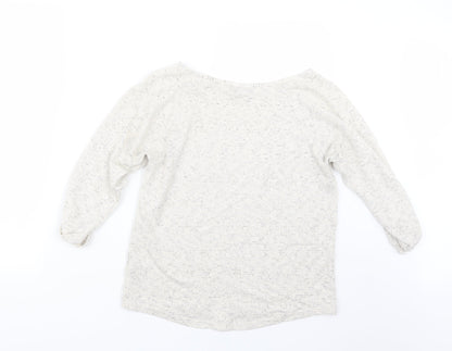 Womens UK Size 8 Dorothy Perkins Beige Pullover Jumper