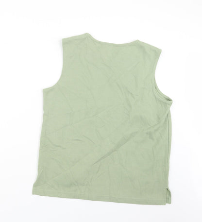 Womens UK Size S Bonmarché Green Pullover Jumper