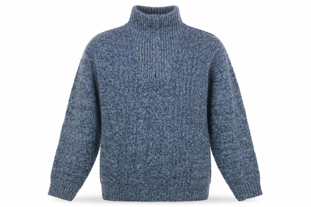 Mens UK Size S EWM Blue Pullover Sweatshirt
