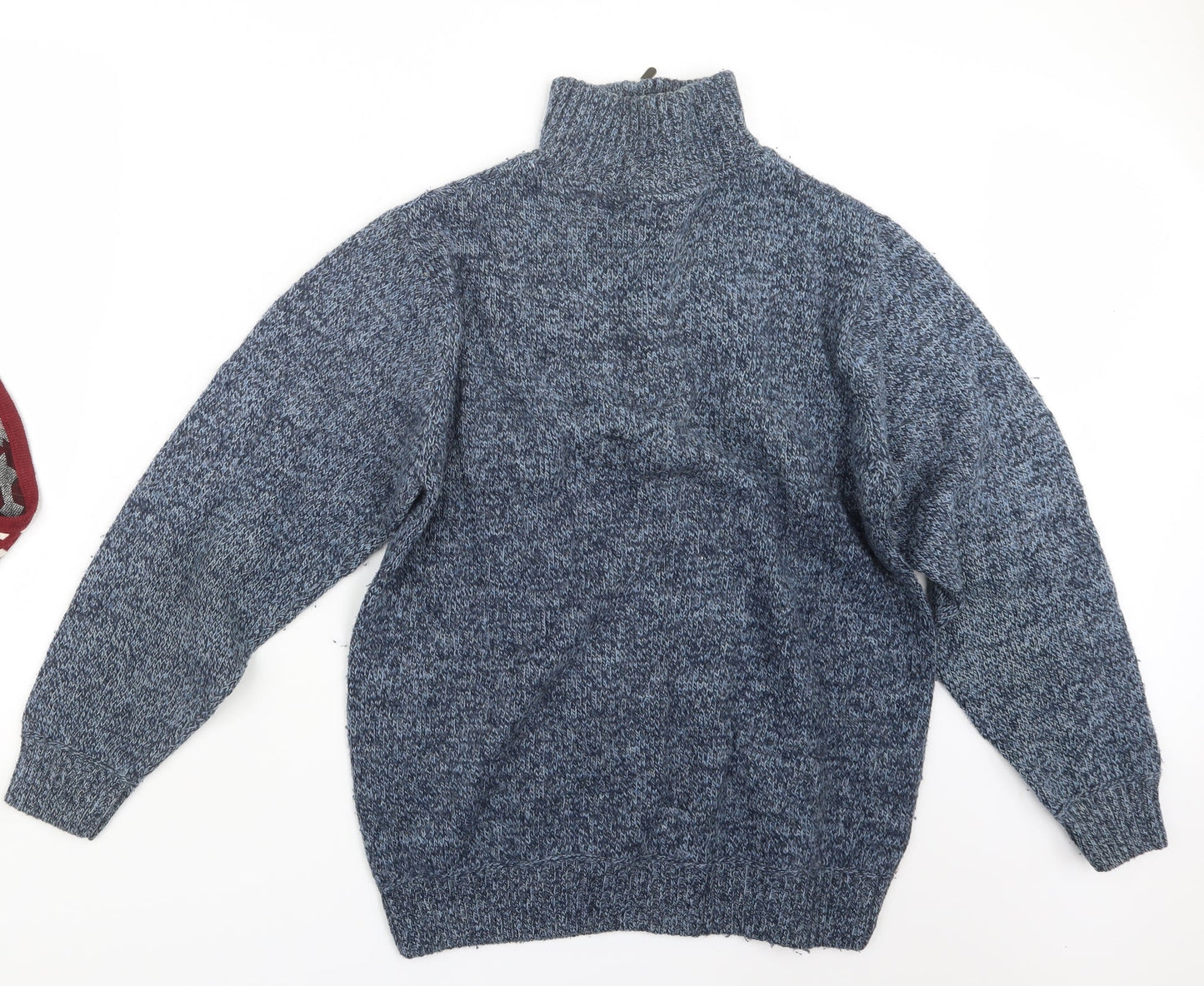 Mens UK Size S EWM Blue Pullover Sweatshirt