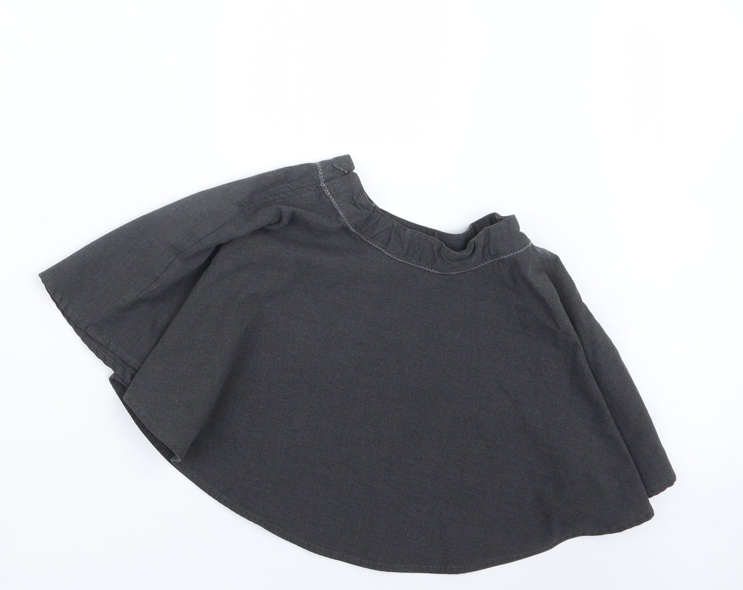 Marks and Spencer Girls Grey   A-Line Skirt Size 7-8 Years