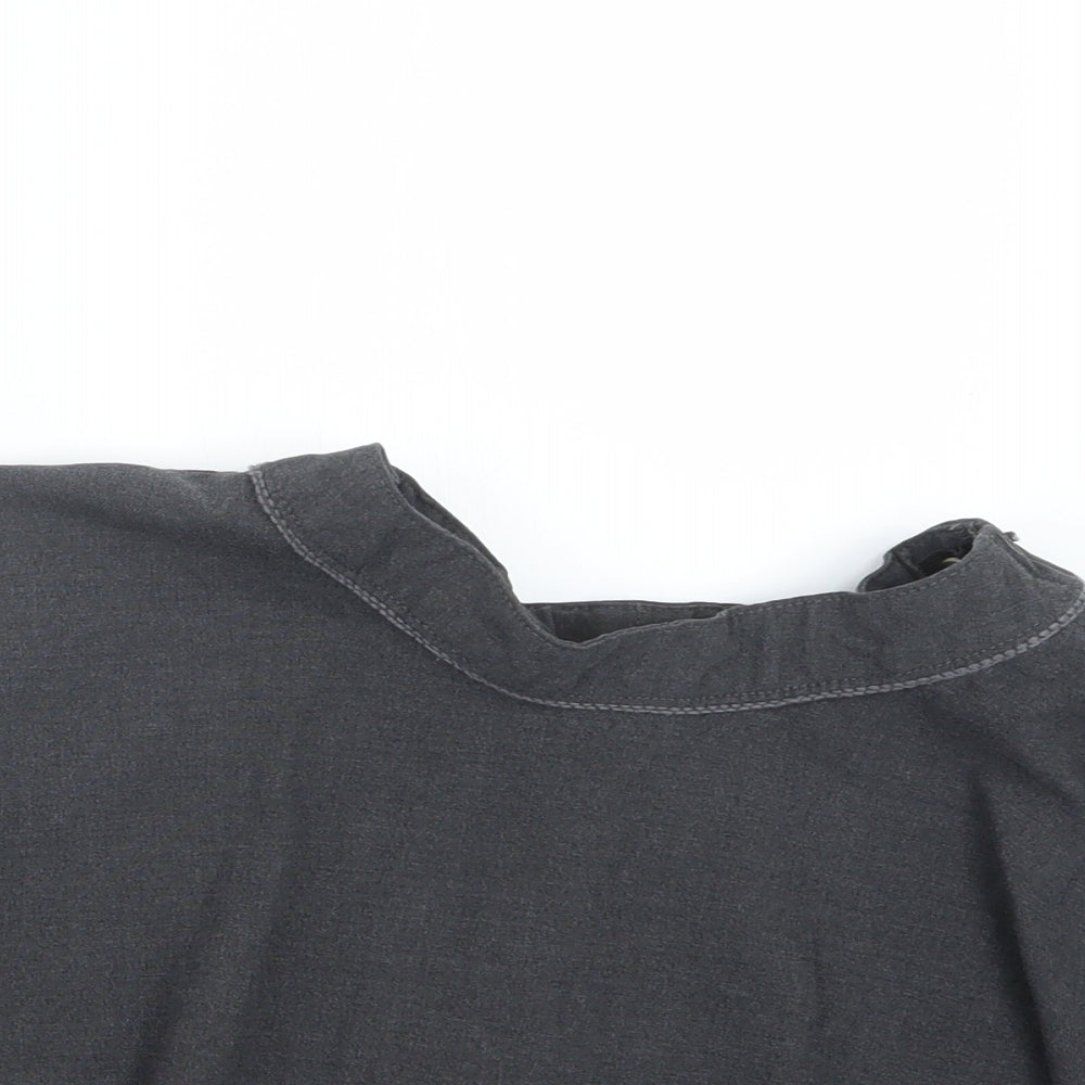 Marks and Spencer Girls Grey   A-Line Skirt Size 7-8 Years
