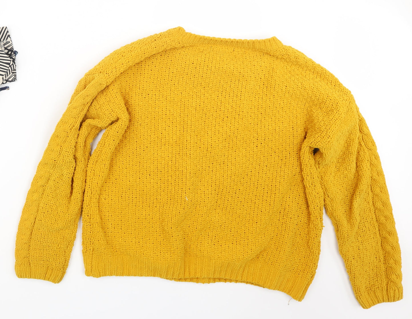 Primark Womens Yellow   Pullover Jumper Size 10