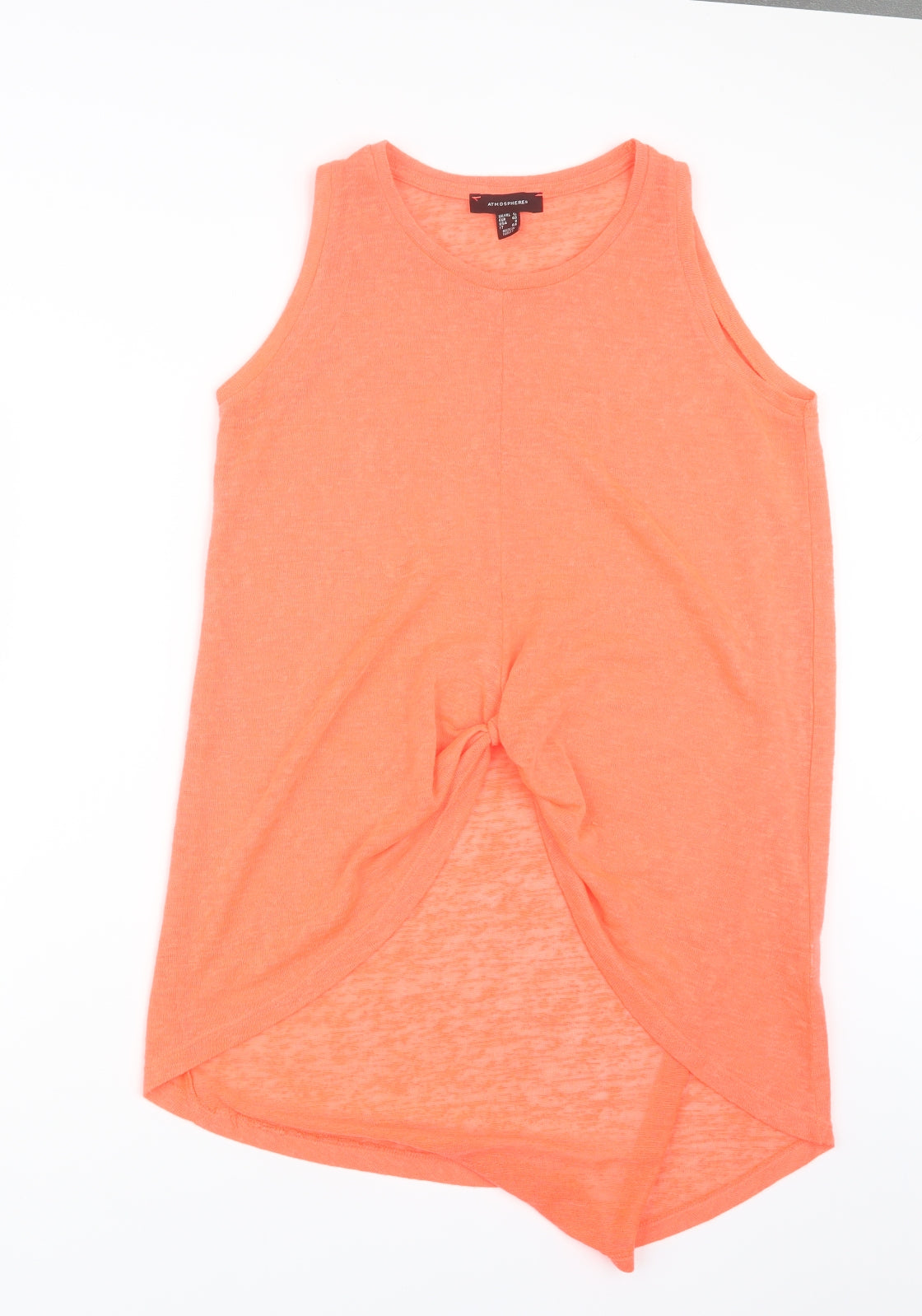 Womens UK Size 12 Atmosphere Orange Pullover Jumper