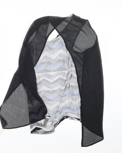 Womens UK Size 16 Select Blue Basic Blouse