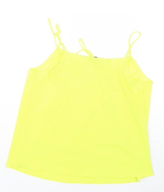 George Womens Yellow   Basic Blouse Size 12