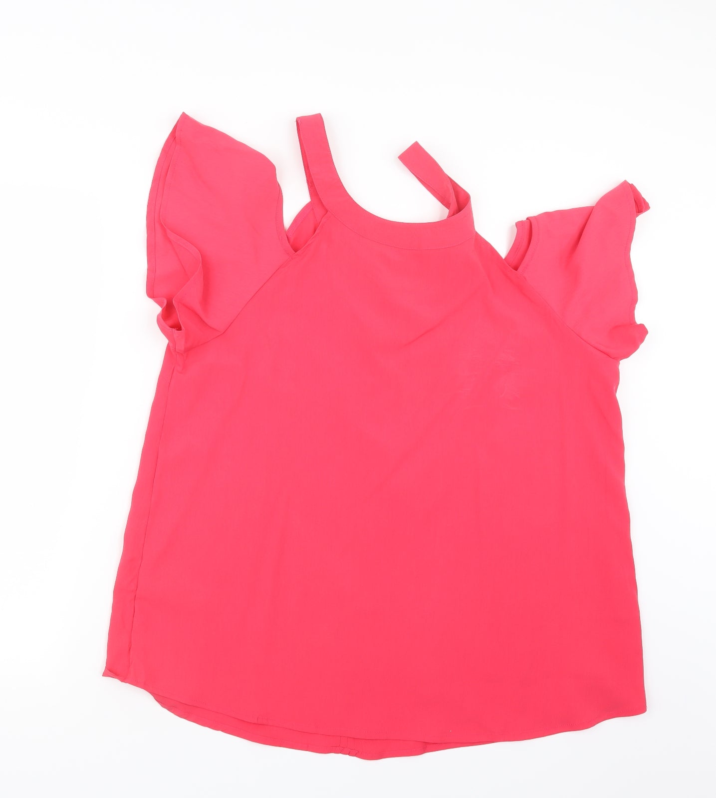 Avon Womens Pink   Basic Blouse Size 14