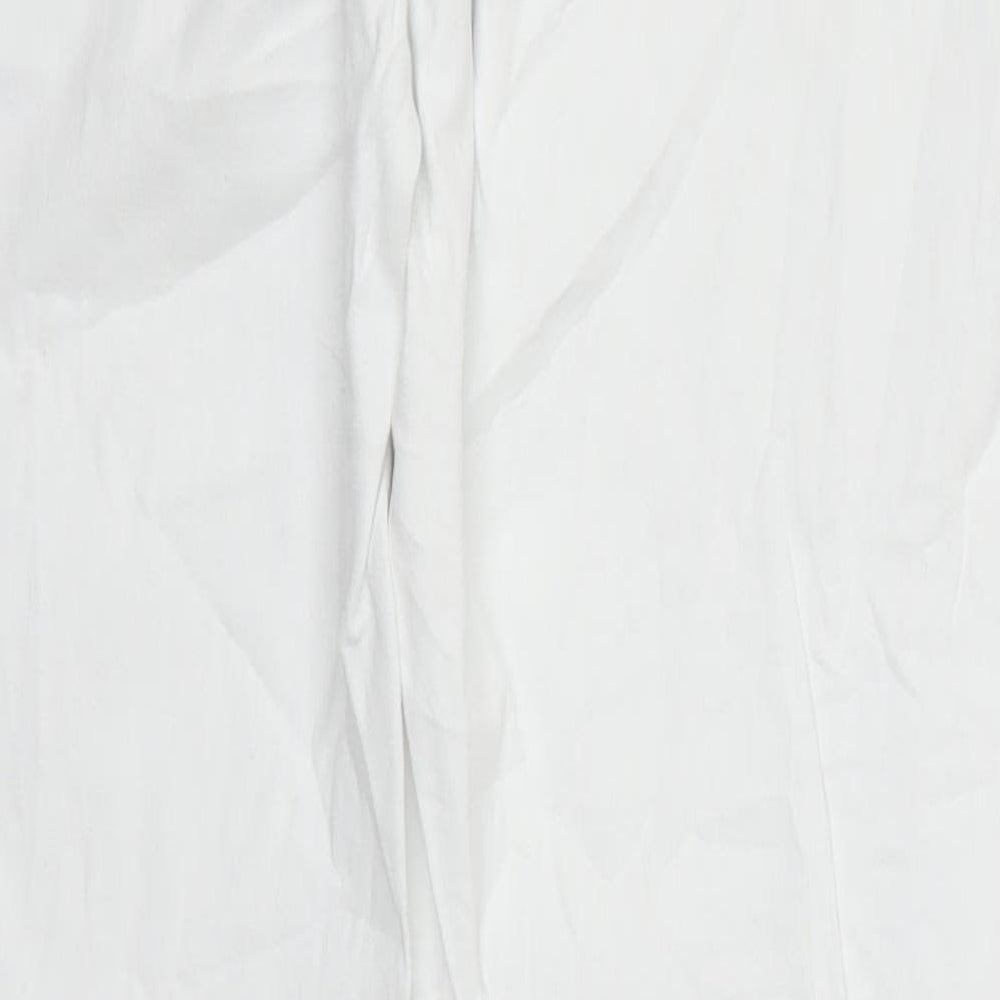 Denim Co Womens White  Denim Skinny Jeans Size 12 L28 in