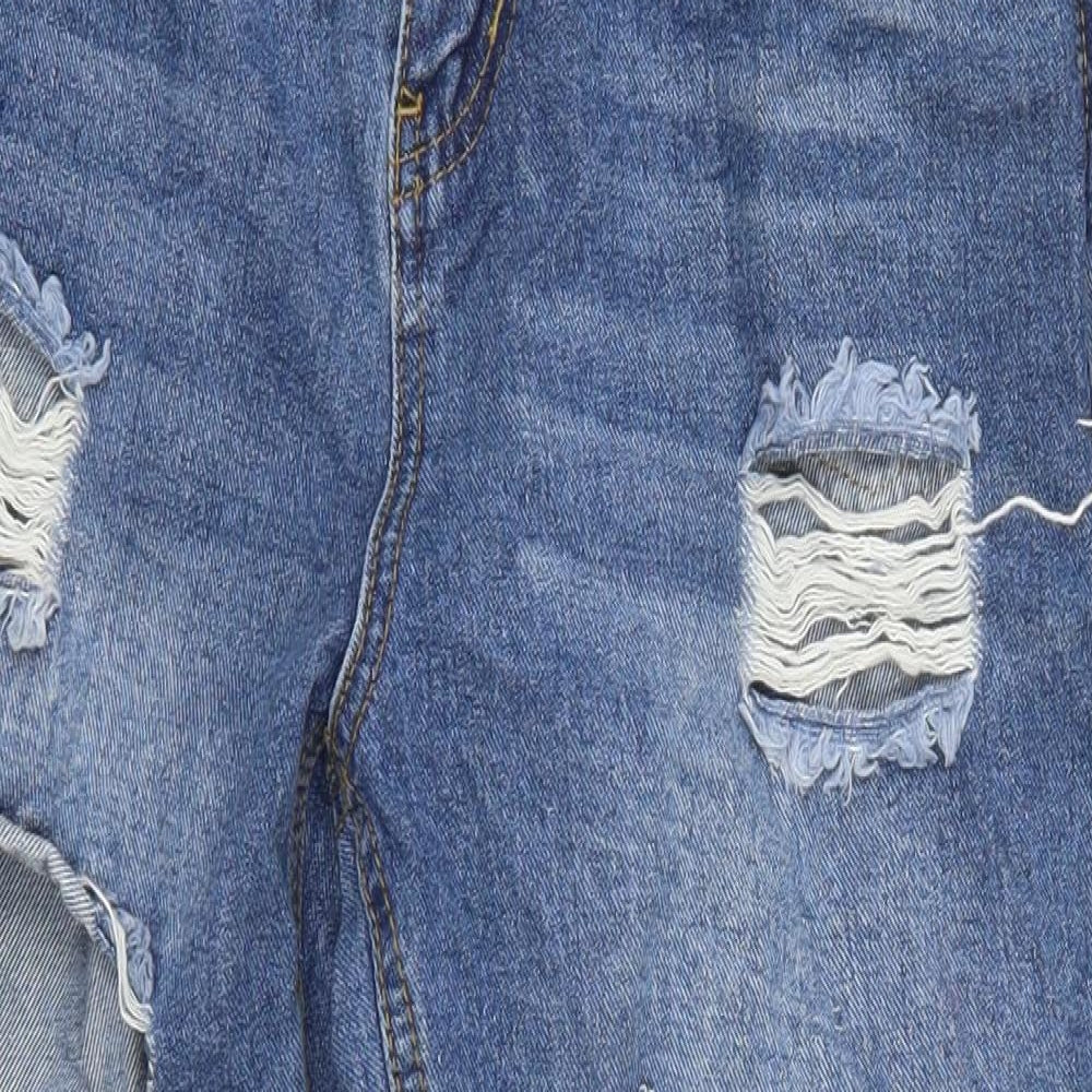 Nasty Gal Womens Blue  Denim Mom Jeans Size 8 L23.5 in