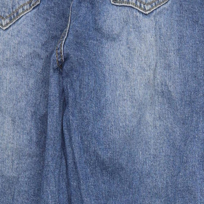 Nasty Gal Womens Blue  Denim Mom Jeans Size 8 L23.5 in