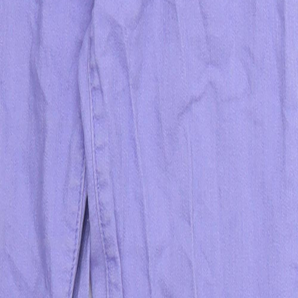 FOREVER 21 Womens Purple  Denim Skinny Jeans Size 6 L27 in