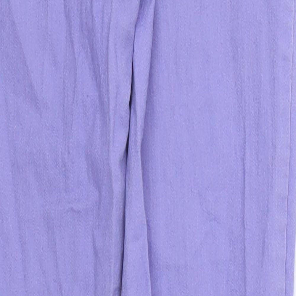 FOREVER 21 Womens Purple  Denim Skinny Jeans Size 6 L27 in