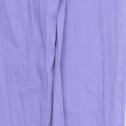 FOREVER 21 Womens Purple  Denim Skinny Jeans Size 6 L27 in