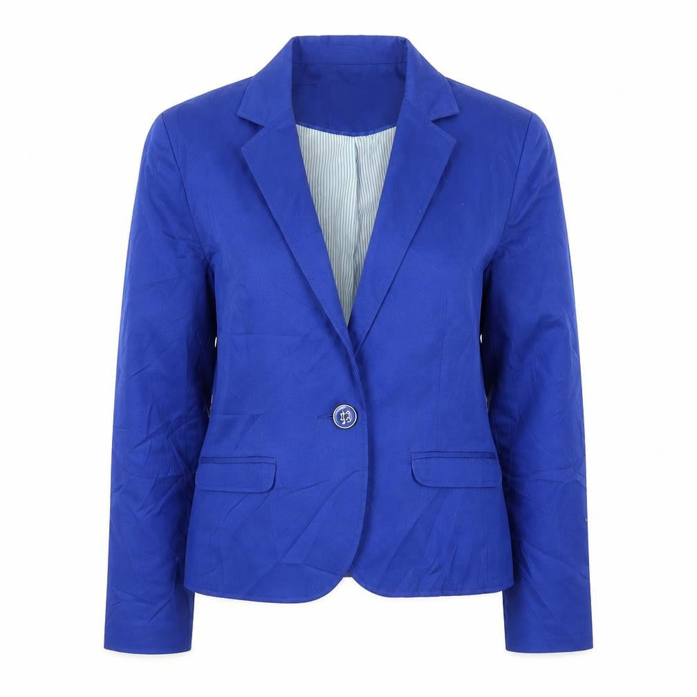 Womens UK Size 12 Peacocks Regular Blue Suit Jacket
