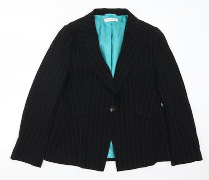 Womens UK Size 14 Planet Regular Black Suit Jacket