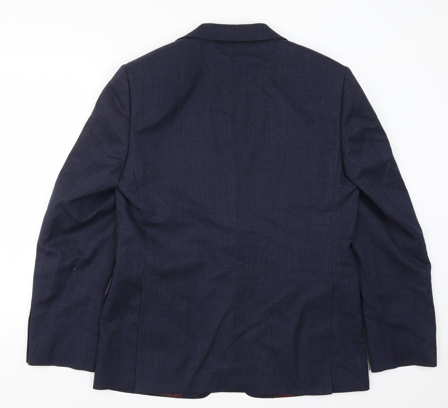 Mens UK Size 40 Marks and Spencer Regular Blue Suit Jacket