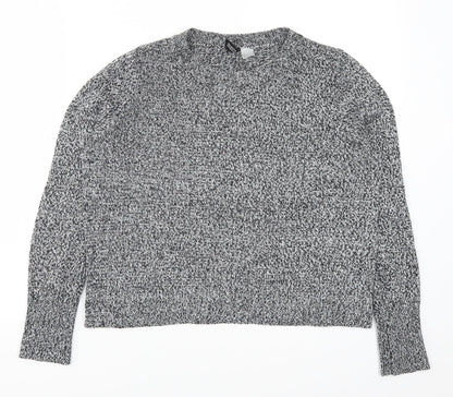 Womens UK Size S H&M Grey Pullover Jumper