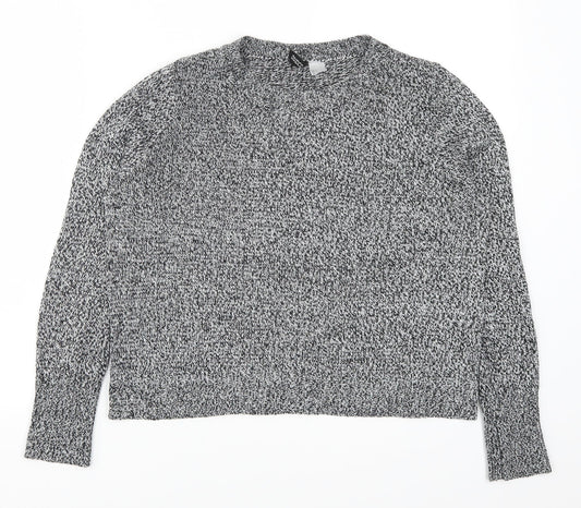 Womens UK Size S H&M Grey Pullover Jumper
