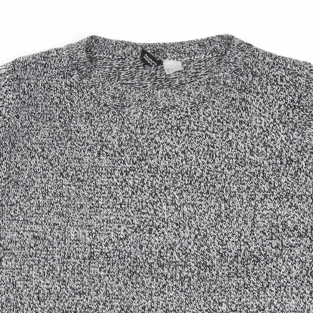 Womens UK Size S H&M Grey Pullover Jumper