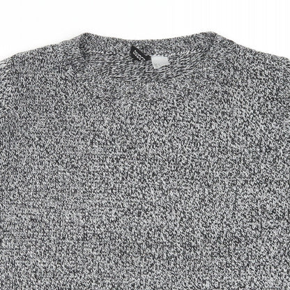 Womens UK Size S H&M Grey Pullover Jumper