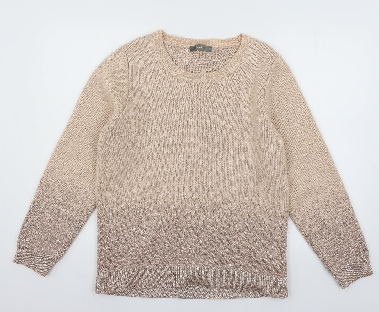 Womens UK Size M Oasis Pink Pullover Jumper