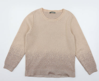 Womens UK Size M Oasis Pink Pullover Jumper