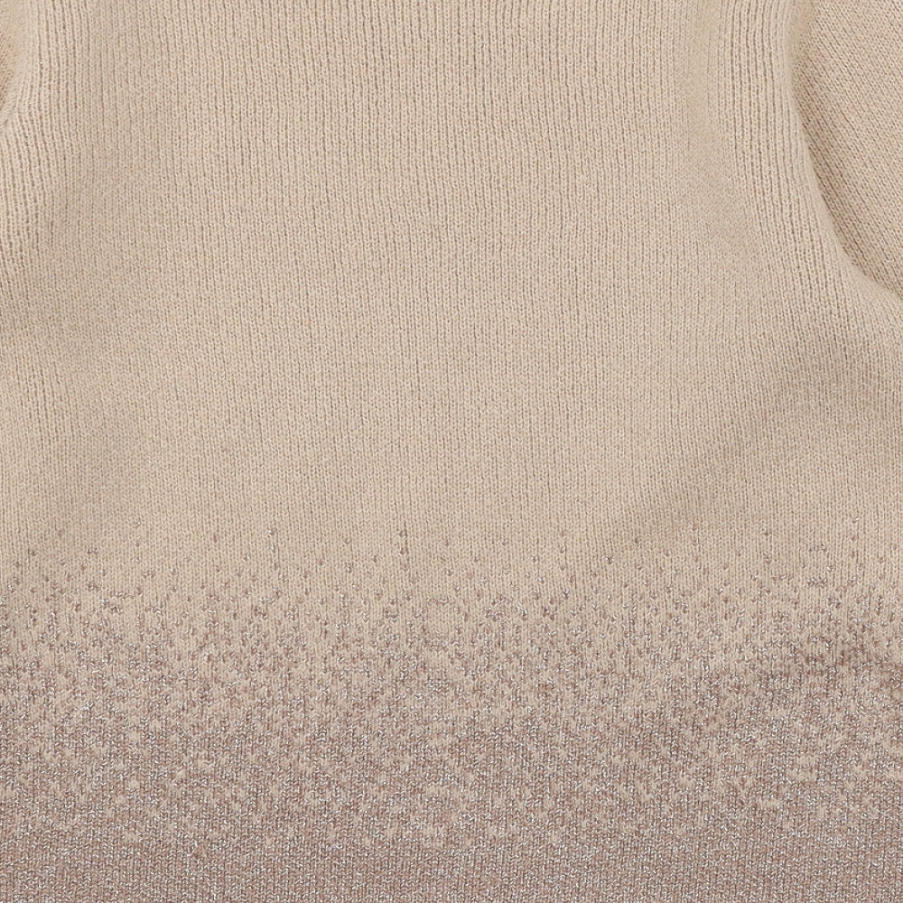 Womens UK Size M Oasis Pink Pullover Jumper