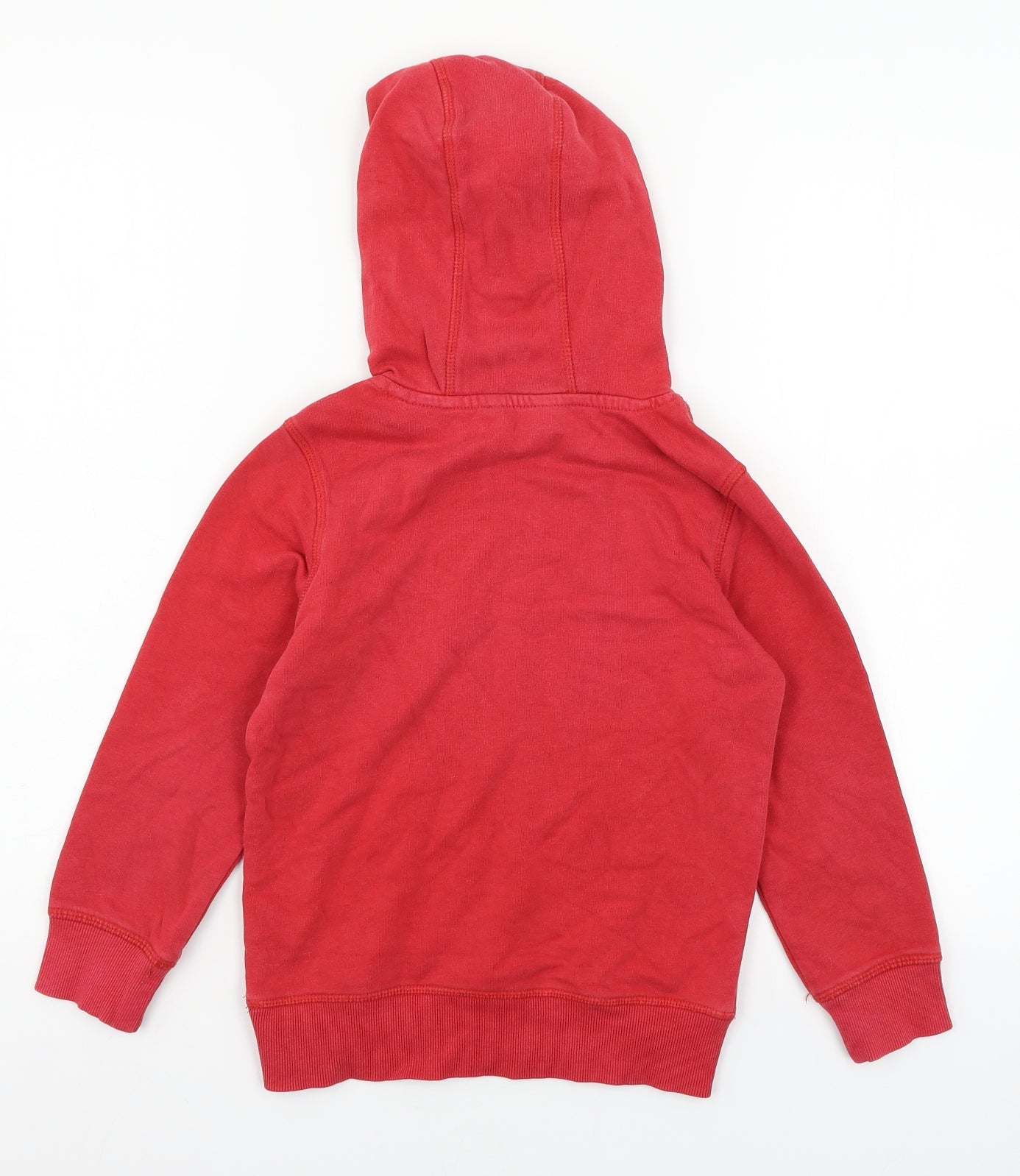 George Boys Red  Jersey Pullover Hoodie Size 6-7 Years  - Atlantic