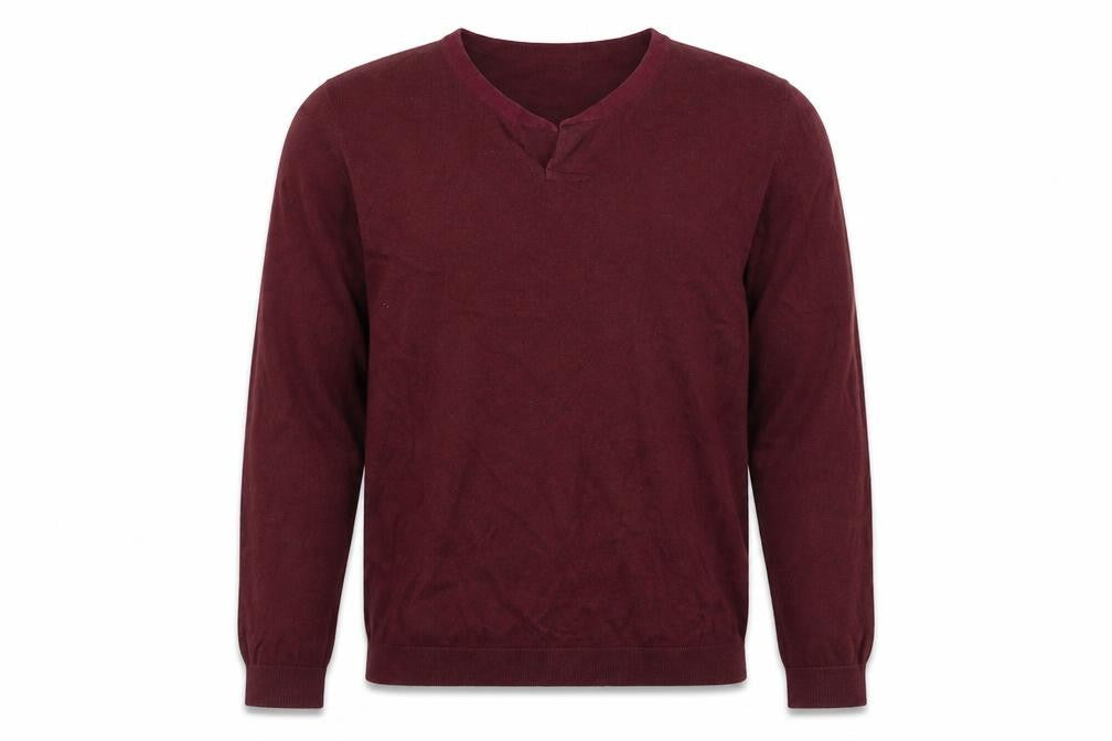 Mens UK Size M Topman Red Pullover Jumper
