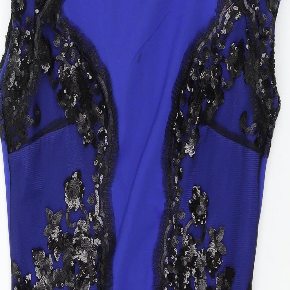 Little Mistress Womens Blue   Bodycon  Size 8