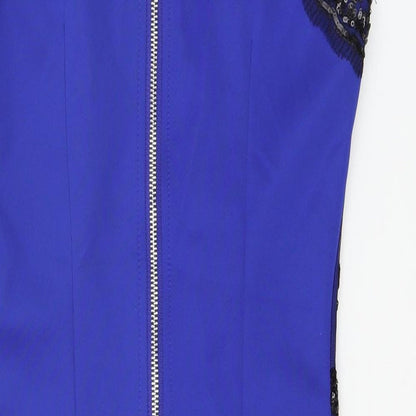 Little Mistress Womens Blue   Bodycon  Size 8