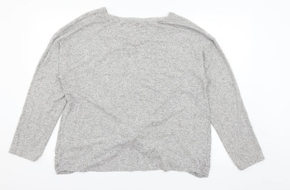 George Womens Grey  Knit Pullover Jumper Size XL  - Knot Detail