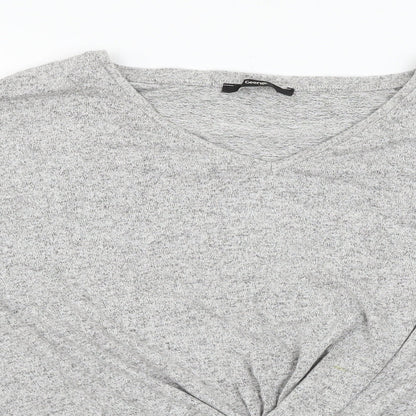 George Womens Grey  Knit Pullover Jumper Size XL  - Knot Detail