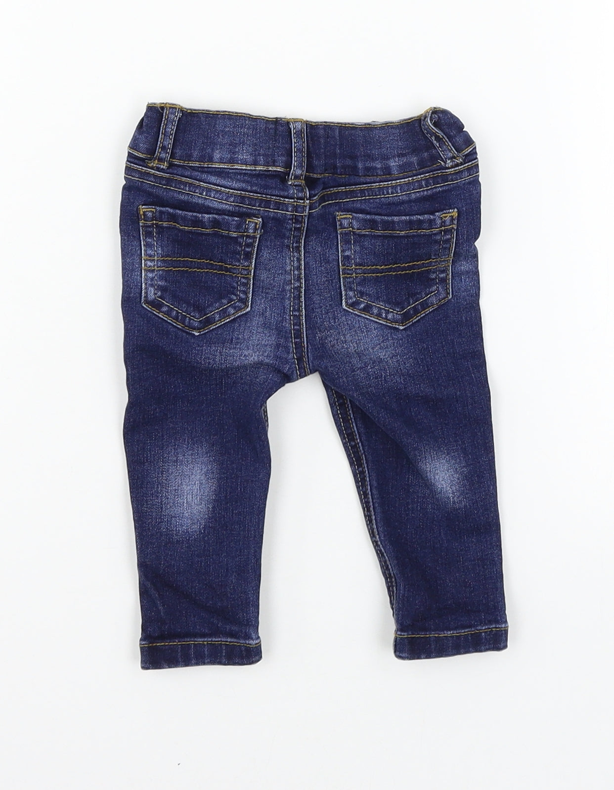 Denim & Co. Baby Blue  Denim Pedal Pusher Jeans Size 3-6 Months