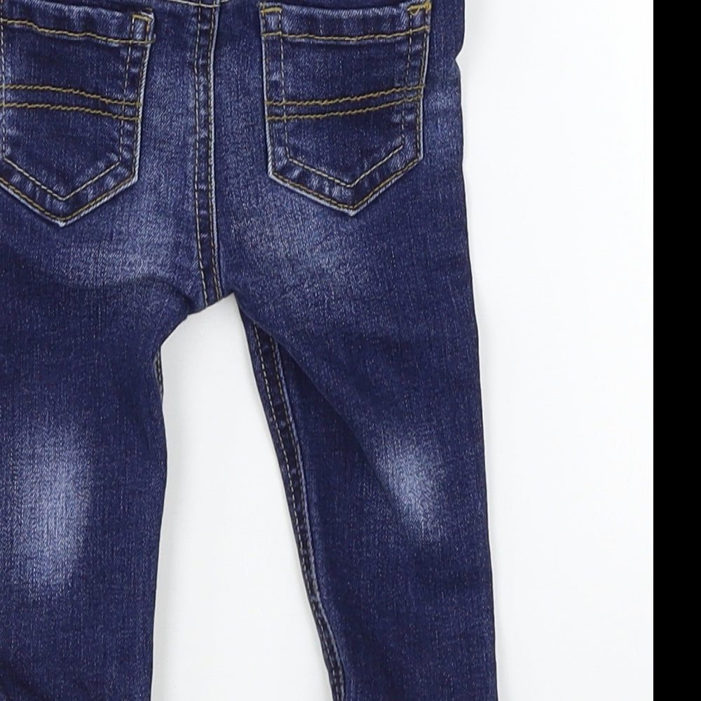 Denim & Co. Baby Blue  Denim Pedal Pusher Jeans Size 3-6 Months