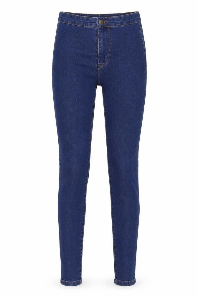 Womens UK Size 4 Denim & Co. Regular Fit Skinny Blue Jeans