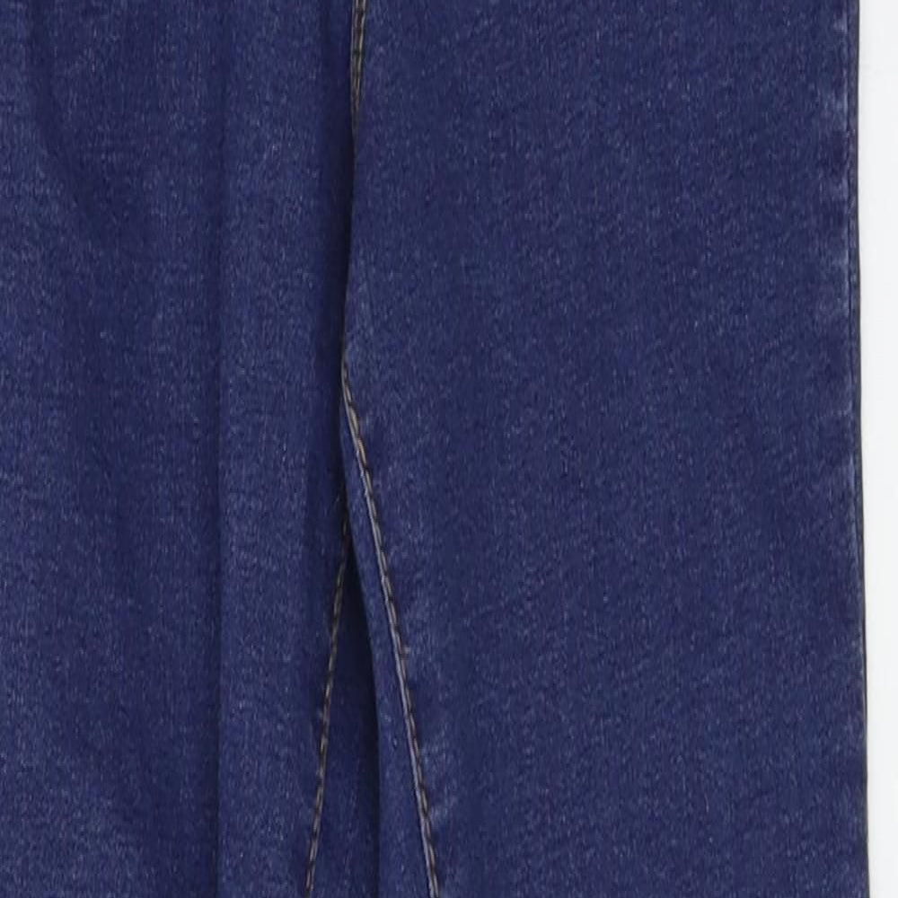 Denim & Co. Womens Blue  Denim Skinny Jeans Size 4 L26 in