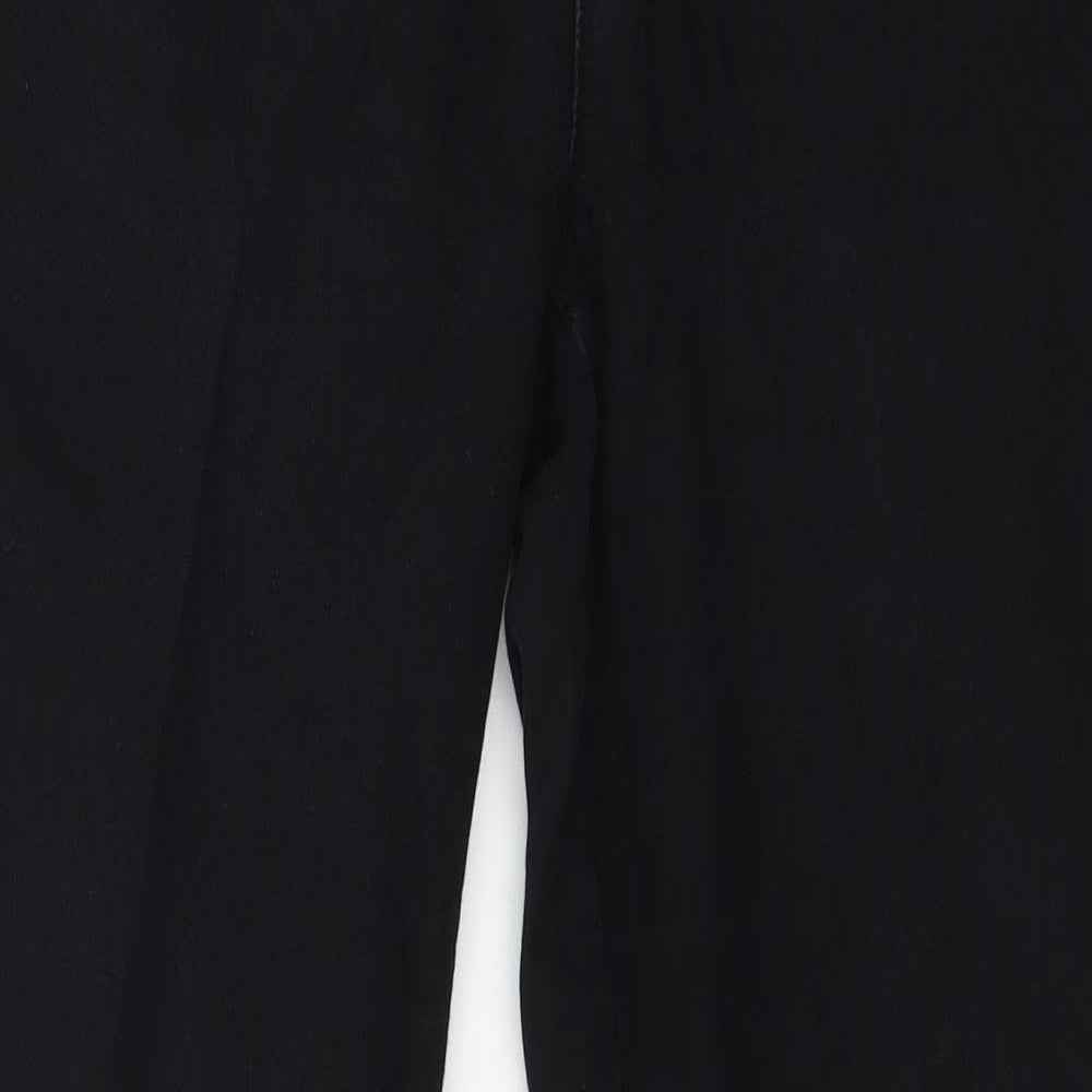 Denim & Co. Womens Black  Denim Skinny Jeans Size 10 L29 in