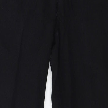 Denim & Co. Womens Black  Denim Skinny Jeans Size 10 L29 in