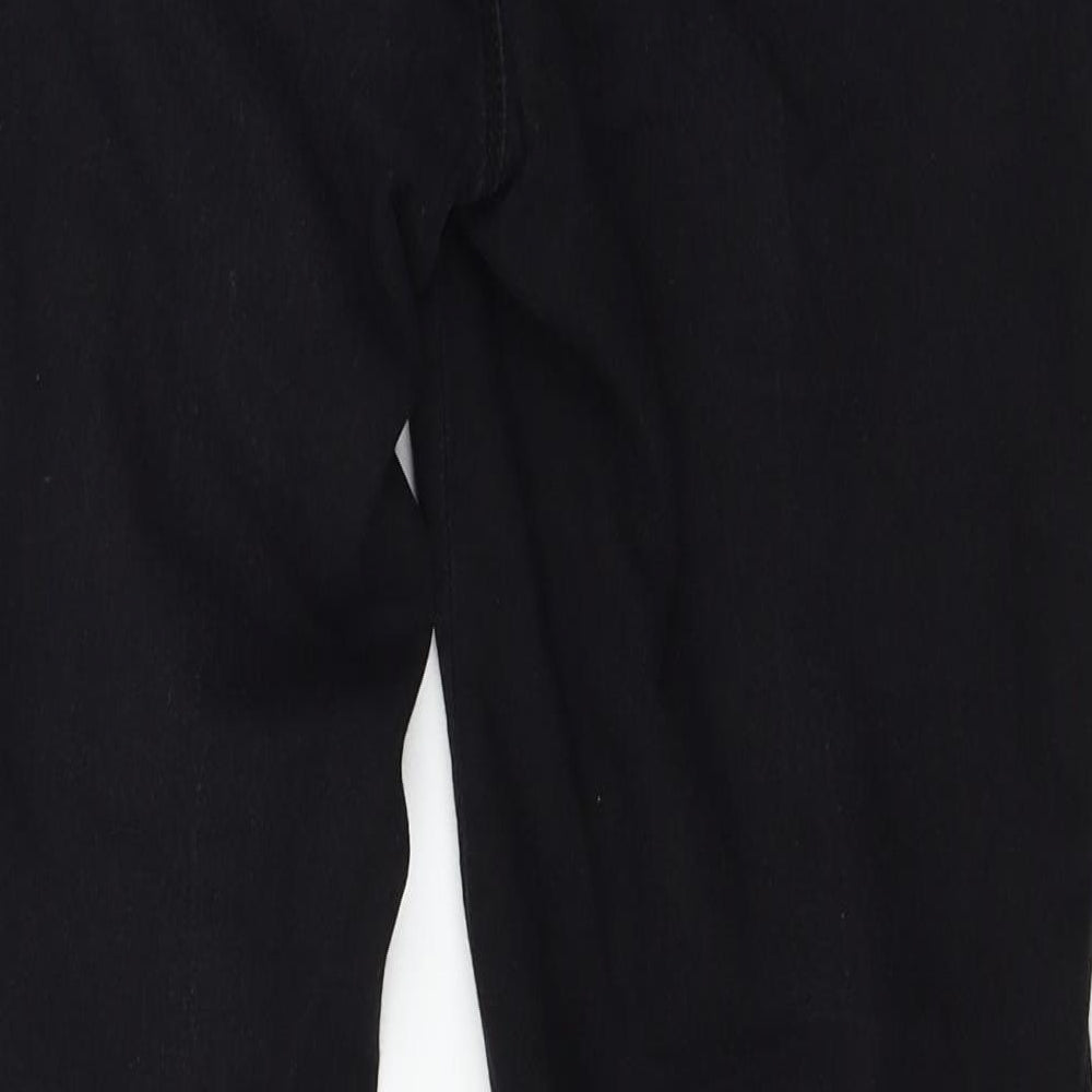 Denim & Co. Womens Black  Denim Skinny Jeans Size 10 L29 in