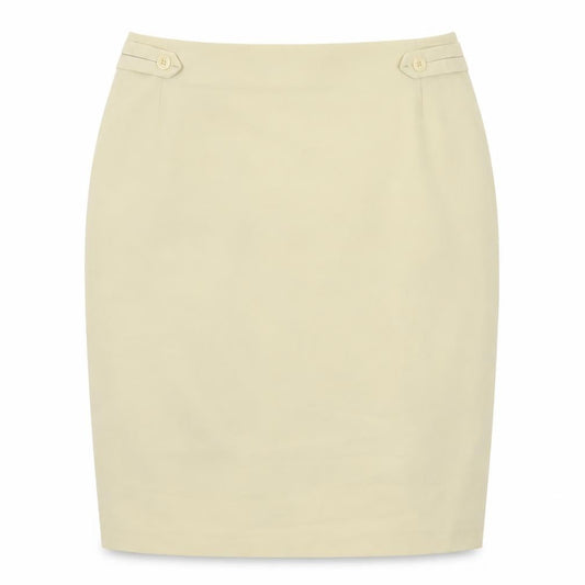 Front view of Paul Seperates women’s ivory straight & pencil skirt, size UK 16