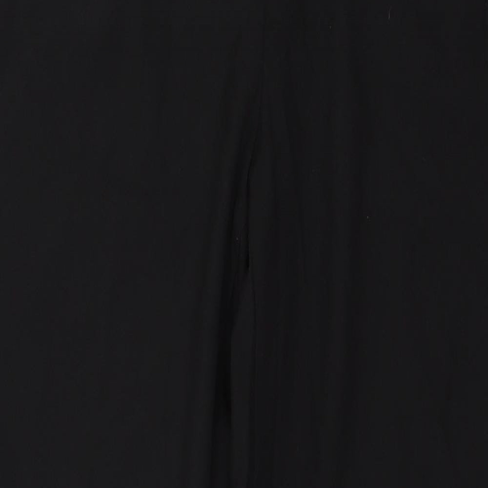 Womens UK Size 14 Marks and Spencer Regular Fit  Black Trousers