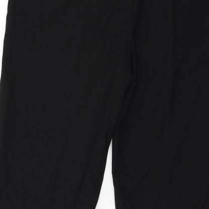 Womens UK Size 14 Marks and Spencer Regular Fit  Black Trousers