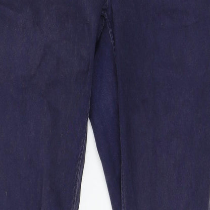 Womens UK Size 10 H&M Regular Fit Skinny Blue Jeans