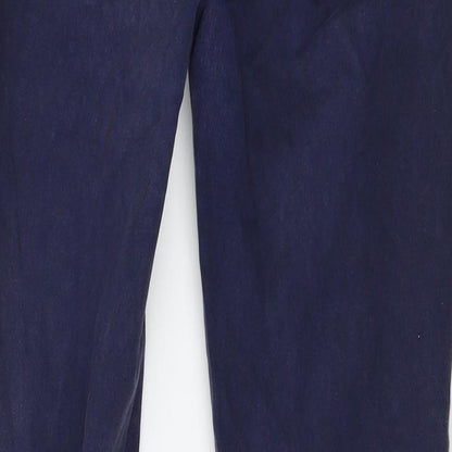 Womens UK Size 10 H&M Regular Fit Skinny Blue Jeans